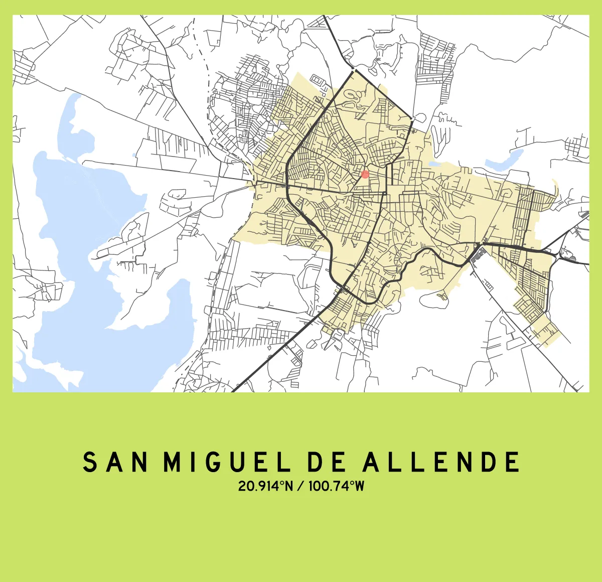 San Miguel de Allende Vector SVG